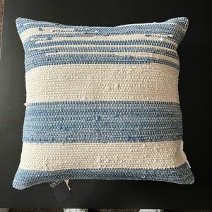 Lauren by Ralph Lauren 18x18 Gavin Rag Rug Throw Pillow